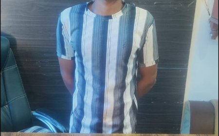 शराब के लिए पैसे नहीं देने पर युवक पर जानलेवा हमला...चाकू सहित आरोपी गिरफ्तार