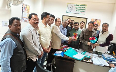 छत्तीसगढ़ टीचर्स एसोसिएशन ने सौंपा ज्ञापन...शिक्षा विभाग में पदोन्नति लंबित,व्यवस्था प्रभावित