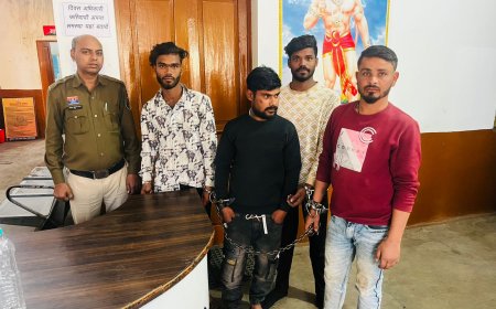 कोनी पुलिस की सख्त कार्रवाई,04 गुंडा बदमाशों पर धारा 170 बीएनएसएस के तहत शिकंजा