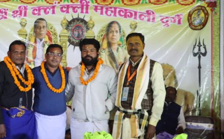 तखतपुर के ग्राम बेलपान में पूर्ण ईशर–गवरा महापूजन महापर्व श्रद्धा व धूमधाम से संपन्न