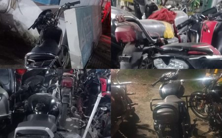 कोरबा पुलिस द्वारा अवैध मॉडिफाइड साइलेंसर के विरुद्ध सख्त कार्रवाई