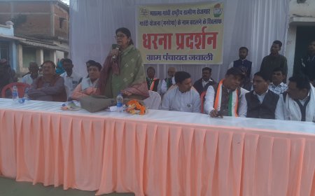 मनरेगा का नाम बदलना राष्ट्रपिता महात्मा गांधी का अपमान - सांसद ज्योत्सना महंत