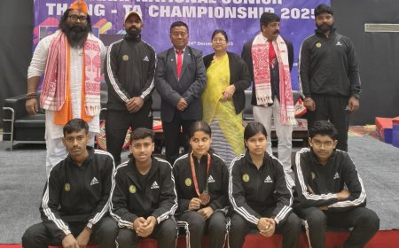 छत्तीसगढ़ के जूनियर खिलाड़ियों ने असम में जीते पदक
