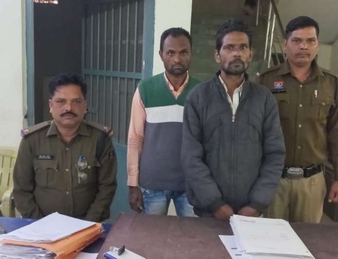 सुने मकान में चोरी करने वाले दो आरोपी तखतपुर पुलिस की गिरफ्त में...भेजे गए जेल