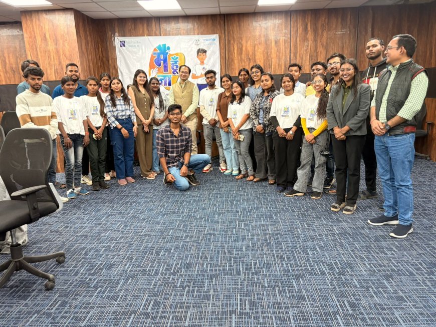 युवोदय स्वयं सेवकों का दो दिवसीय क्षमता वर्धन कार्यशाला सम्पन्न,मानसिक स्वास्थ्य के प्रति समुदाय को करें जागरूक : कलेक्टर