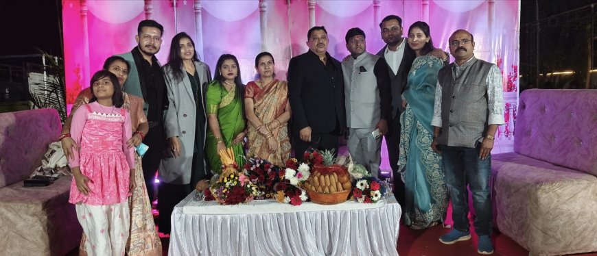 39 साल की सेवा के बाद मस्तूरी टीआई हरिश्चंद्र तांडेकर हुए सेवानिवृत