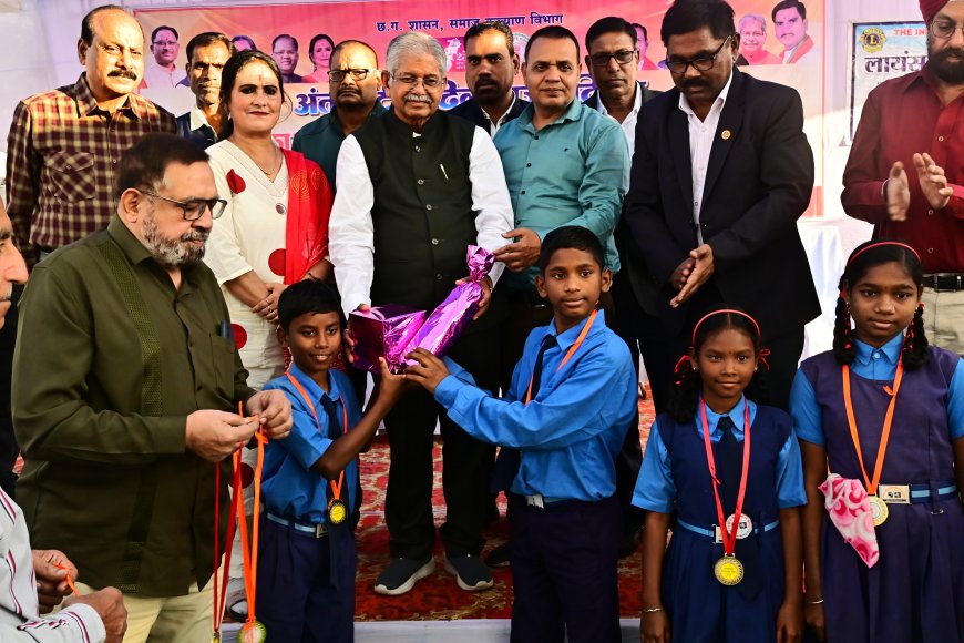 दिव्यांगजनों के सशक्तिकरण के लिए सरकार प्रतिबद्ध : बिल्हा विधायक  धरमलाल कौशिक