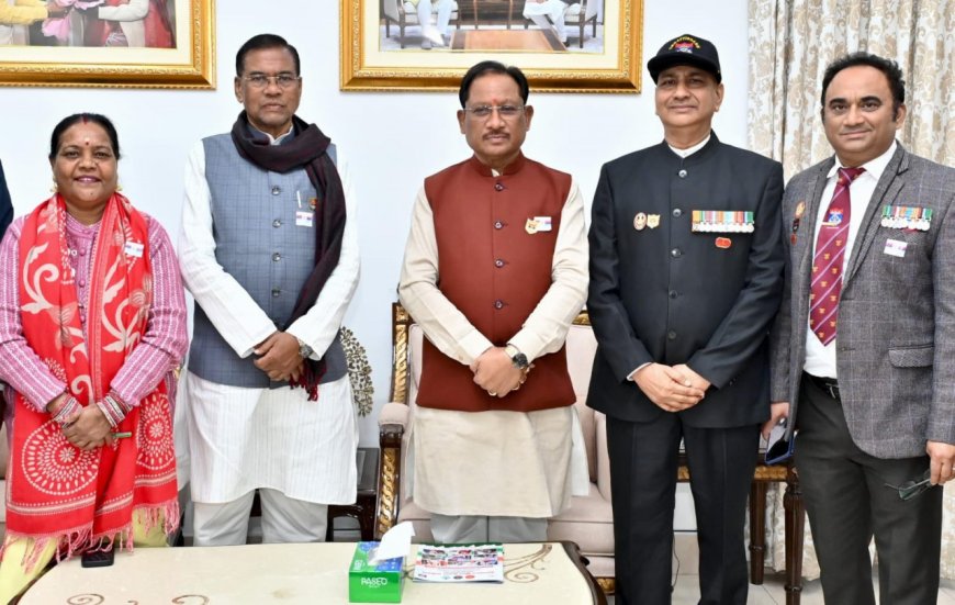 रायपुर : राष्ट्र की सुरक्षा में निरंतर तैनात हमारे सैन्य जवानों का योगदान अतुलनीय : मुख्यमंत्री विष्णु देव साय
