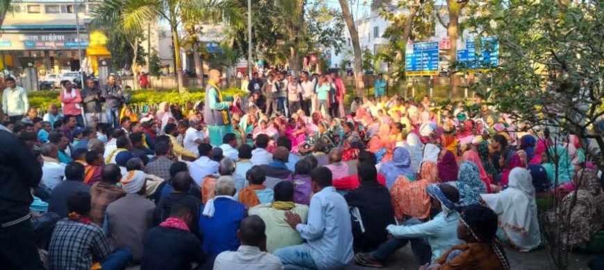 ड्रोन सर्वे के विरोध में उतरे पाली तानाखार विधायक तुलेश्वर मरकाम,5 गावों के ग्रामीणों ने भी जताई आपत्ति