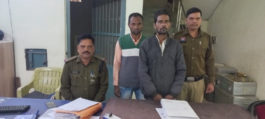 सुने मकान में चोरी करने वाले दो आरोपी तखतपुर पुलिस की गिरफ्त में...भेजे गए जेल