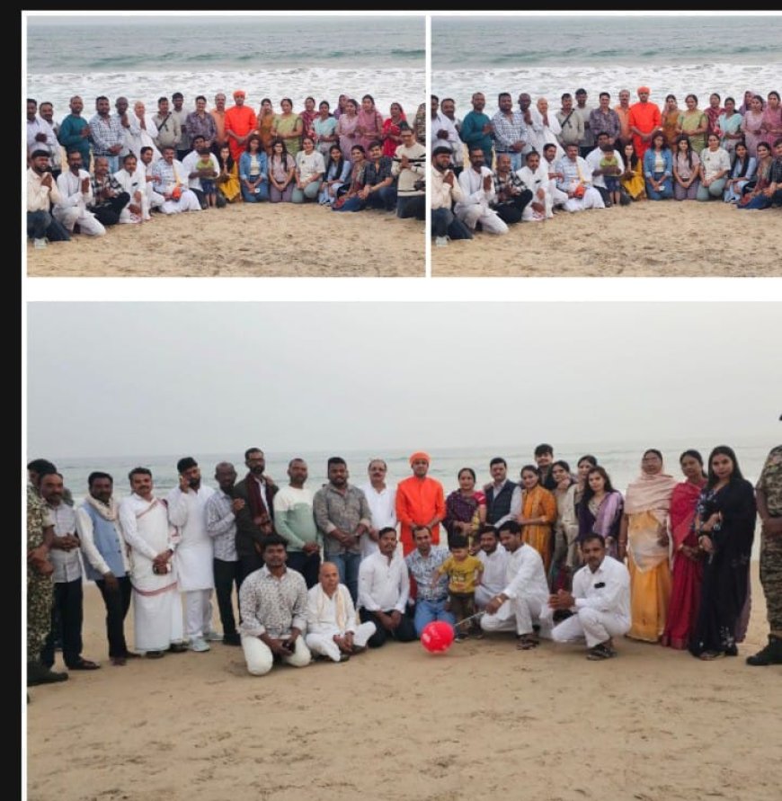 श्री सिद्ध बाबा अद्वैत परमहंस आश्रम बेलगहना के भक्तों ने की महाप्रभु जगन्नाथ भगवान जी का दर्शन पूजन...