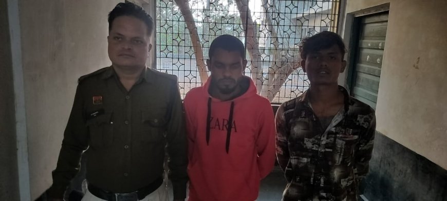 कोनी व तुर्काडीह में चाकू लहराकर दहशत फैलाने वाले दो बदमाश गिरफ्तार...आरोपियो के विरुद्ध आर्म्स एक्ट की कार्यवाही