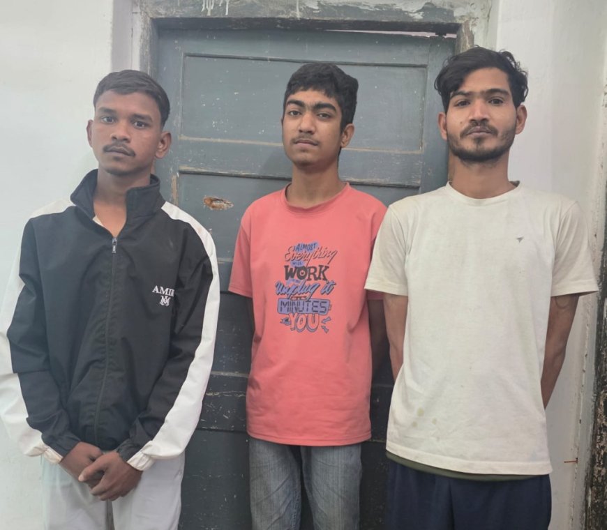 थाना सरकंडा पुलिस द्वारा बदमाशों के विरुद्ध की गई कार्यवाही