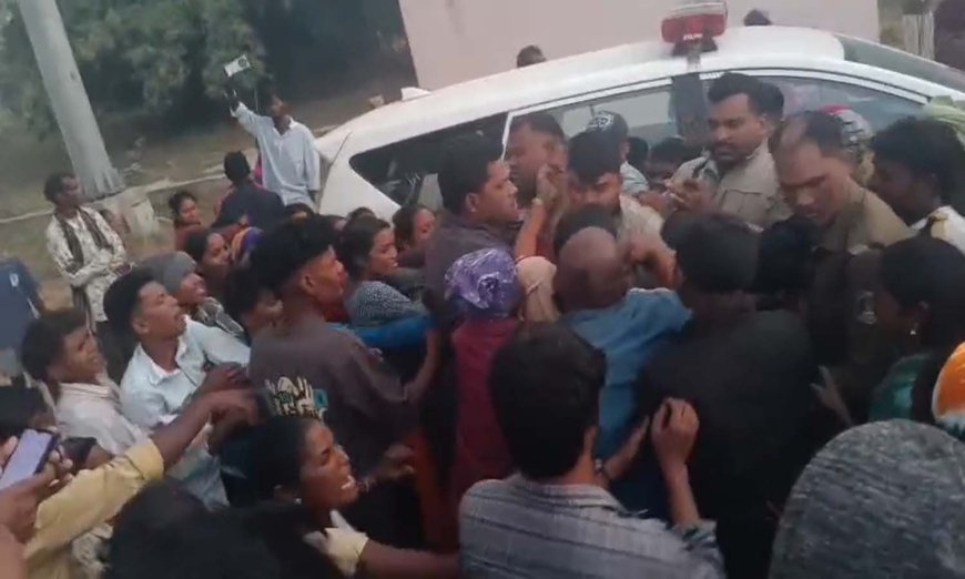 कोरबा के उरगा क्षेत्र में आबकारी विभाग की टीम पर हमला...अधिकारी को बनाया बंधक, मुखबिर और चालक की पिटाई...ग्रामीणों ने वाहन में की तोड़फोड़