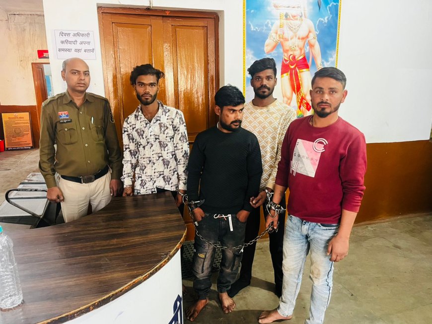 कोनी पुलिस की सख्त कार्रवाई,04 गुंडा बदमाशों पर धारा 170 बीएनएसएस के तहत शिकंजा