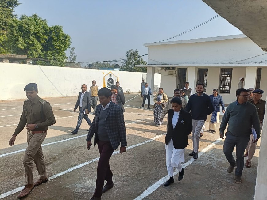 कैदियों की सुविधों, स्वास्थ्य और विधिक सहायता की हुई गहन समीक्षा