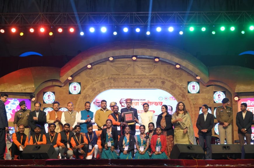 राज्यपाल ने किया तीन दिवसीय राज्य युवा महोत्सव का समापन...छत्तीसगढ़ के विकास की इंजन है ऊर्जावान युवा : रमेन डेका