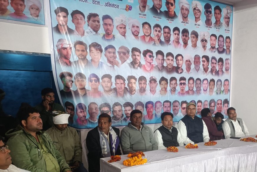 मेडपार बाजार में हर्षोल्लास के साथ मनाई गई बाबा गुरु घासीदास की जयंती