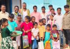 बोईदा सहित आसपास के गांवों में घर-घर जाकर बच्चों ने मांगा छेर छेरा