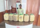 अवैध शराब  के ऊपर थाना कोनी पुलिस का प्रहार...आरोपी के कब्जे से 90 लीटर कच्ची महुआ शराब के साथ नगदी जप्त