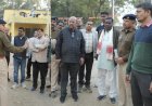 मुख्यमंत्री के प्रस्तावित दौरे को लेकर महर्षि वाल्मीकि आश्रम में सुरक्षा व्यवस्था का किया गया निरीक्षण