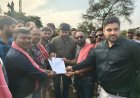 दगोरी नोवा पावर प्लांट से निकाले गए मजदूरों की बहाली को लेकर छत्तीसगढ़िया क्रान्ति सेना ने किया प्लांट का घेराव