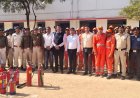 बिलासपुर केंद्रीय जेल में फायर मॉक ड्रिल: आग पर काबू पाने का अभ्यास