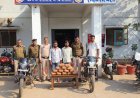 रतनपुर पुलिस व एसीसीयू की बड़ी कार्रवाई...14 किलो से अधिक गांजा जब्त...दो तस्कर गिरफ्तार,एक फरार