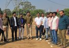 सीपत क्रिकेट प्रतियोगिता शुभारम्भ,मैच में इनामों की लगी झड़ी...खिलाड़ी अपनी योग्यता और मेहनत से आगे बढ़े : मेलाराम साहू