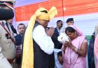 मुख्यमंत्री विष्णुदेव साय ने शहीदों के परिजनों का किया सम्मान