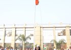 कलेक्टर  दिव्या उमेश मिश्रा ने संयुक्त जिला कार्यालय में फहराया तिरंगा...अधिकारी-कर्मचारियों को गणतंत्र दिवस की बधाई एवं शुभकामनाएं दी