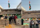 वर्ल्ड वन न्यूज कार्यालय बिलासपुर में आन-बान-शान से किया ध्वजारोहण