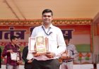 गणतंत्र दिवस पर उत्कृष्ट सेवाओं के लिए जिला जनसंपर्क कार्यालय कोरबा के जिला समन्वयक आशुतोष हुए सम्मानित