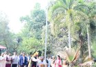 छत्तीसगढ़ भवन में मुख्यमंत्री विष्णु देव साय ने फहराया गया तिरंगा