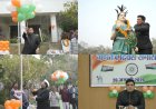 कलेक्टर कुणाल दुदावत ने कलेक्ट्रेट परिसर में किया ध्वजारोहण...दायित्वों के जिम्मेदारीपूर्ण निर्वहन हेतु अधिकारी-कर्मचारियों को किया प्रेरित...नागरिकों के अपेक्षाओं पर खरा उतरने नई ऊर्जा,उमंग से से करें कार्यः- कलेक्टर
