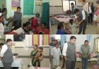 कलेक्टर कुणाल दुदावत ने स्वास्थ्य केंद्र पाली का निरीक्षण किया...इलाज और सेवाओं की गुणवत्ता पर विशेष ध्यान देने के निर्देश...जाँच रिपोर्ट मरीजों के व्हाट्सऐप पर भेजने के दिए निर्देश