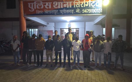 सार्वजनिक स्थानों पर नशा सेवन करने वालों पर सिरगिट्टी पुलिस की सख्त कार्यवाही...19 पर प्रतिबंधात्मक कार्यवाही