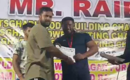 160 किलो भार उठाकर आदित्य सिंह ने जीता गोल्ड, जूनियर वर्ग में बनाया राज्य रिकॉर्ड