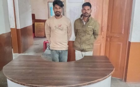 कानून -व्यवस्था बनाए रखने थाना कोनी पुलिस ने दो आरोपियों पर की कार्यवाही