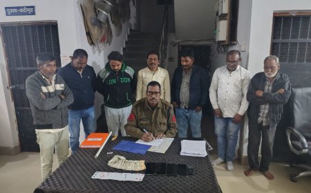 SSP के निर्देश पर मस्तूरी पुलिस सख्त...जुआ खेलते सात आरोपी गिरफ्तार