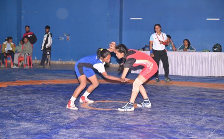 खेलो इंडिया ट्राइबल गेम्स : चयन ट्रायल में शामिल हुए एक हजार से अधिक खिलाड़ी,छत्तीसगढ़ की टीम में चयन के लिए फुटबॉल, हॉकी, कुश्ती व वेट-लिफ्टिंग के ट्रायल रायपुर में तथा तैराकी, एथलेटिक्स और तीरंदाजी के बिलासपुर में संपन्न