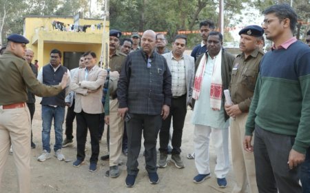 मुख्यमंत्री के प्रस्तावित दौरे को लेकर महर्षि वाल्मीकि आश्रम में सुरक्षा व्यवस्था का किया गया निरीक्षण