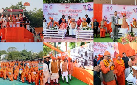 डिप्टी सीएम अरुण साव ने 1500 बाल स्वामी विवेकानंद बच्चों को नशा मुक्ति की शपथ दिलाकर बनाया विश्व रिकॉर्ड...उप मुख्यमंत्री अरुण साव को गोल्डन बुक ऑफ वर्ल्ड रिकॉर्ड की टीम ने सर्टिफिकेट देकर की घोषणा