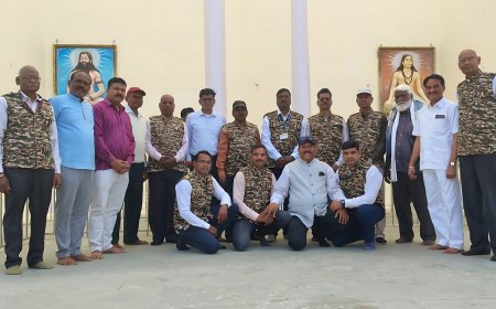 सेवा निवृत्त अर्ध सैनिक कल्याण समिति बिलासपुर/मुंगेली संभाग की बैठक संपन्न