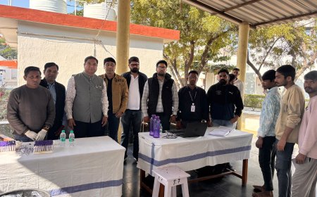 केन्द्रीय जेल में हेपेटाइटिस जांच शिविर, 200 कैदियों की हुई स्क्रीनिंग