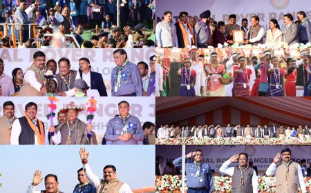 बालोद जिले के ग्राम दुधली में आयोजित प्रथम नेशनल रोवर रेंजर जंबूरी का किया गया भव्य एवं रंगारंग समापन...स्काउट एक जीवन पद्धति है, जो हमें चुनौतियों का सामना करने तथा अभावों में जीवन जीना सीखाती है: मुख्यमंत्री साय