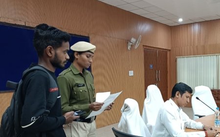 सीईओ जिला पंचायत ने जनदर्शन में सुनी आम नागरिको की समस्याएं...प्राप्त आवेदनों पर समयबद्ध कार्रवाई करने के दिए निर्देश