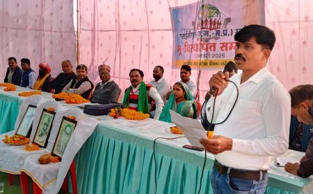 एसईसीएल स्तरीय भूविस्थापितों का सम्मेलन आयोजित...मध्यप्रदेश और छत्तीसगढ़ के 12 क्षेत्रों के प्रतिनिधि हुए शामिल