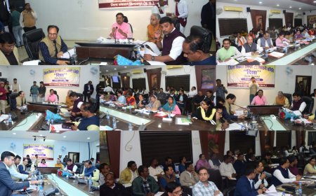 केंद्रीय राज्यमंत्री की अध्यक्षता में दिशा की बैठक संपन्न...धरातल पर दिखे योजनाओं का लाभ, सरकारी योजनाओं के क्रियान्वयन में लापरवाही बर्दाश्त नहीं : तोखन साहू