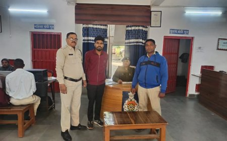 नाबालिग से दुष्कर्म का आरोपी गिरफ्तार...शादी का झांसा देकर भगाने वाला युवक रतनपुर पुलिस के शिकंजे में